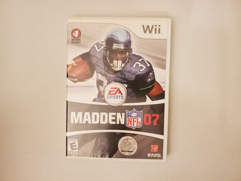 Nintendo Wii Madden 07 video game