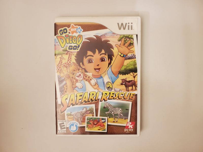 Nintendo Wii Go, Diego, Go!: Safari Rescue video game