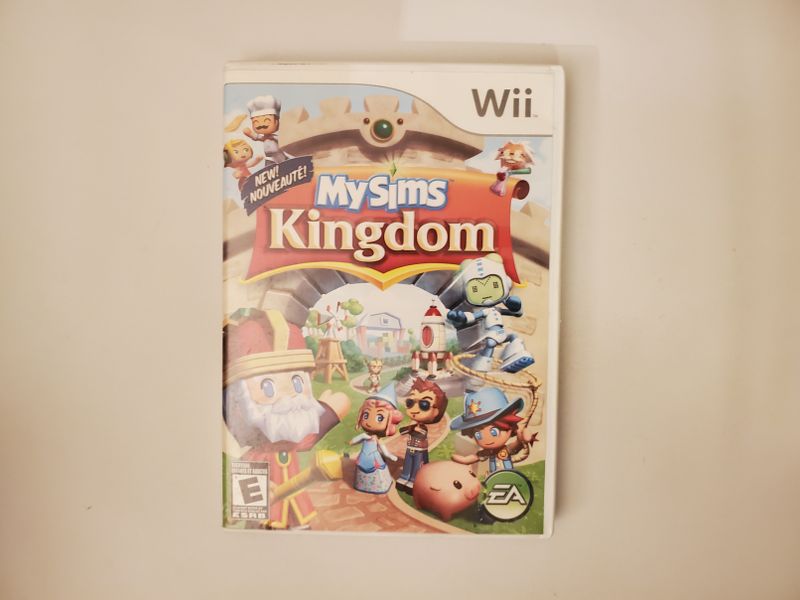 Nintendo Wii My Sims Kingdom video game