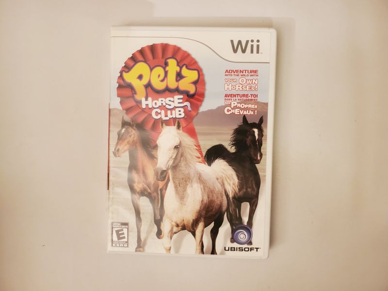 Nintendo Wii Petz Horse Club video game