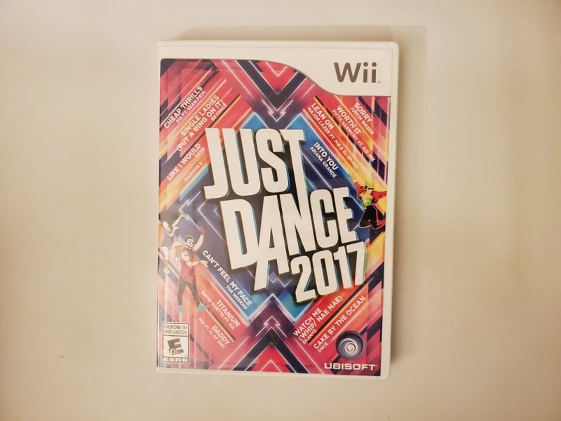 Nintendo Wii Just Dance 2017 video game