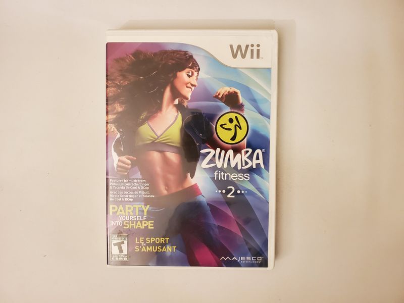 Nintendo Wii Zumba Fitness 2 video game