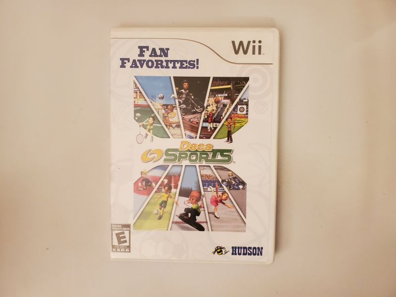 Nintendo Wii Deca Sports video game