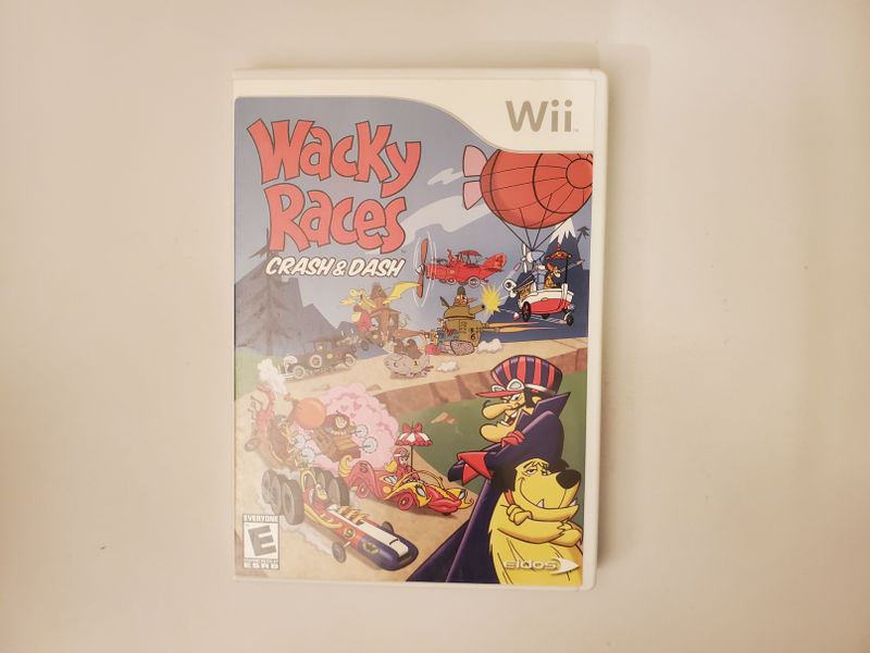 Nintendo Wii Wacky Races Crash & Dash video game