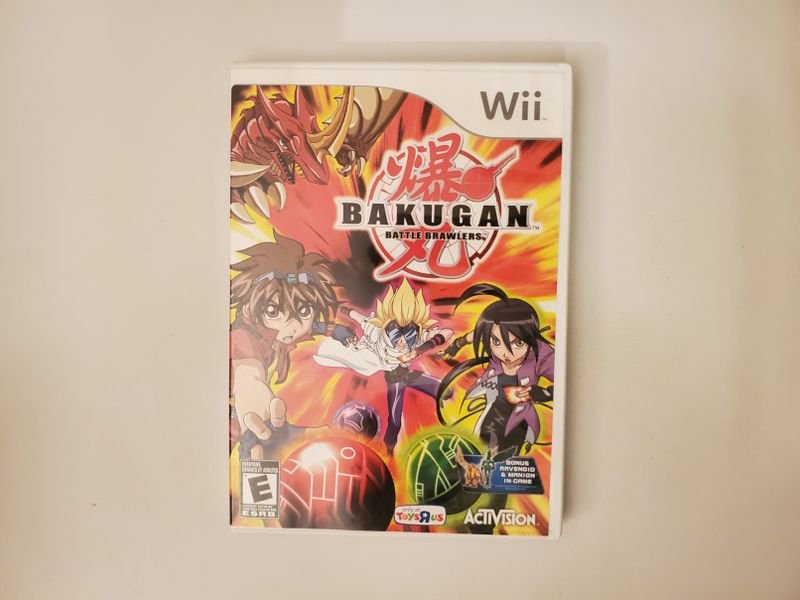 Nintendo Wii Bakugan Battle Brawlers video game