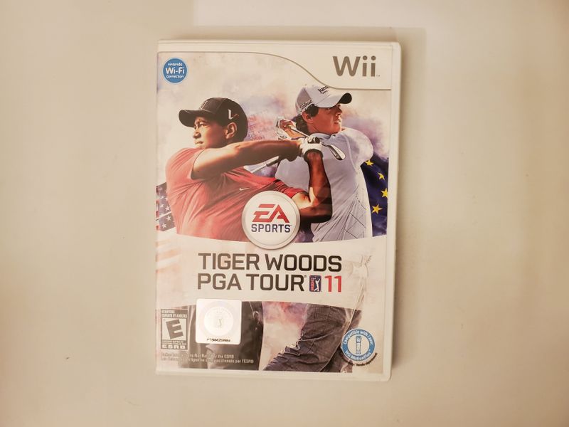 Nintendo Wii Tiger Woods PGA Tour 11 video game