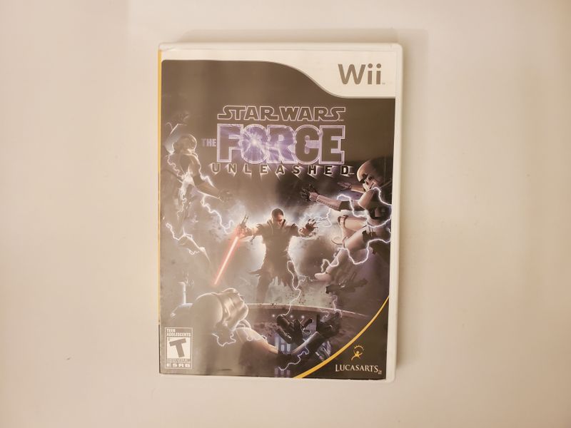 Nintendo Wii Star Wars The Force Unleashed video game