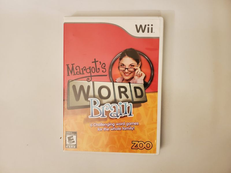 Nintendo Wii Margot's Word Brain video game