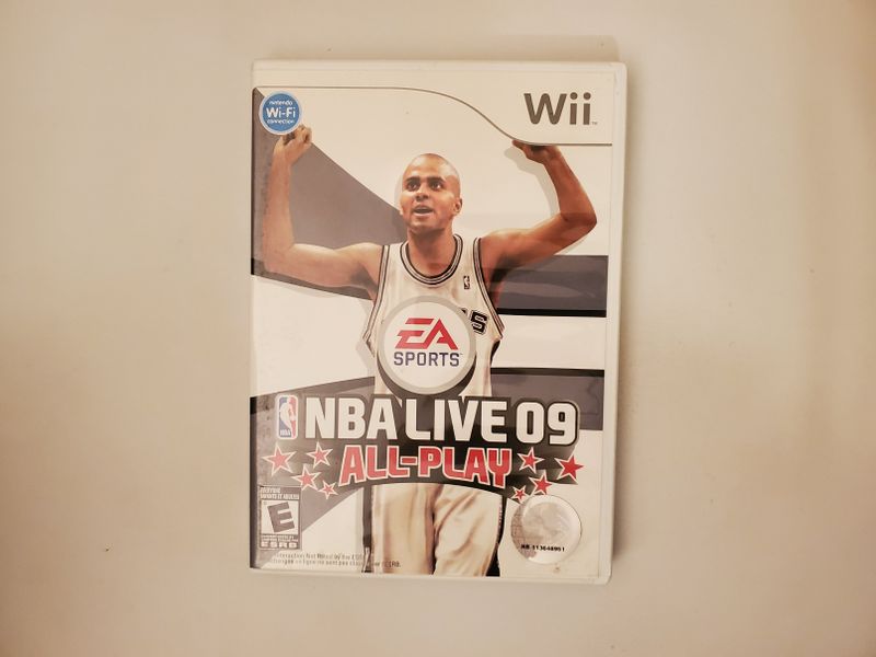 Nintendo Wii NBA Live 09 All-Play video game