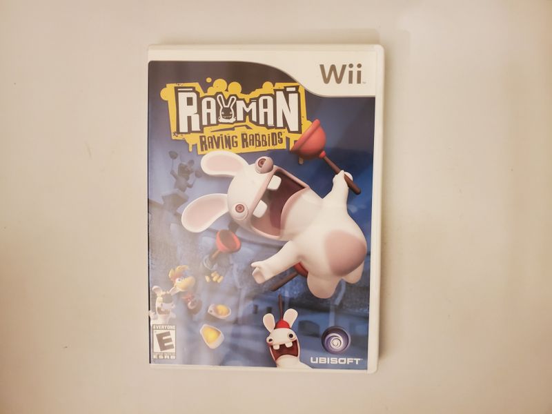Nintendo Wii Rayman Raving Rabbids video game