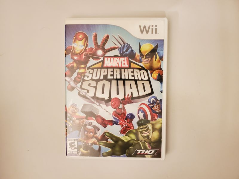 Nintendo Wii Marvel Super Hero Squad video game