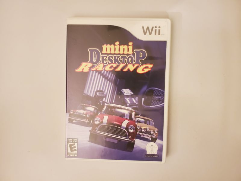 Nintendo Wii Mini Desktop Racing video game