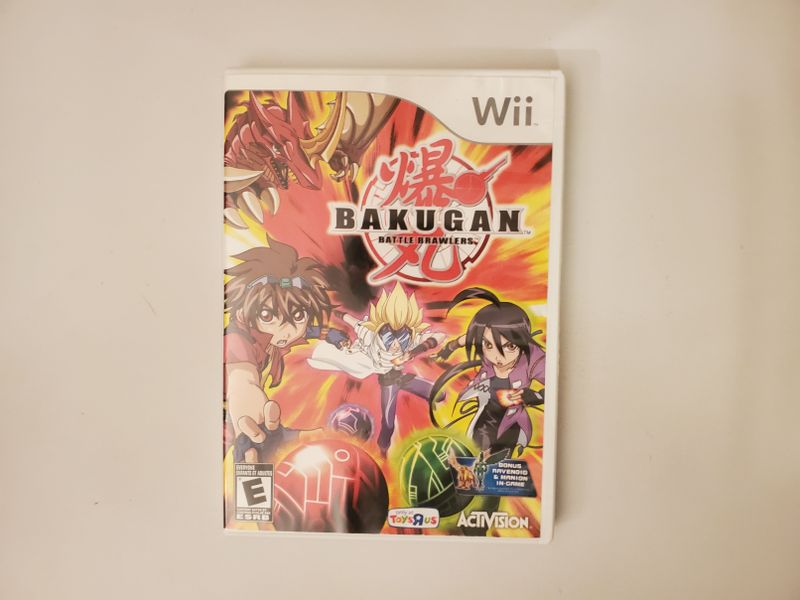 Nintendo Wii Bakugan Battle Brawlers video game