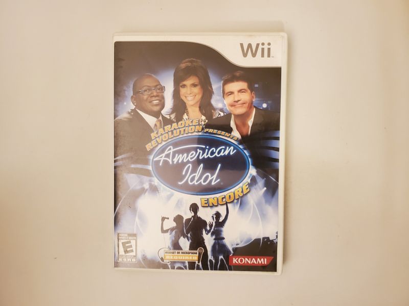 Nintendo Wii Karaoke Revolution Presents: American Idol Encore video game