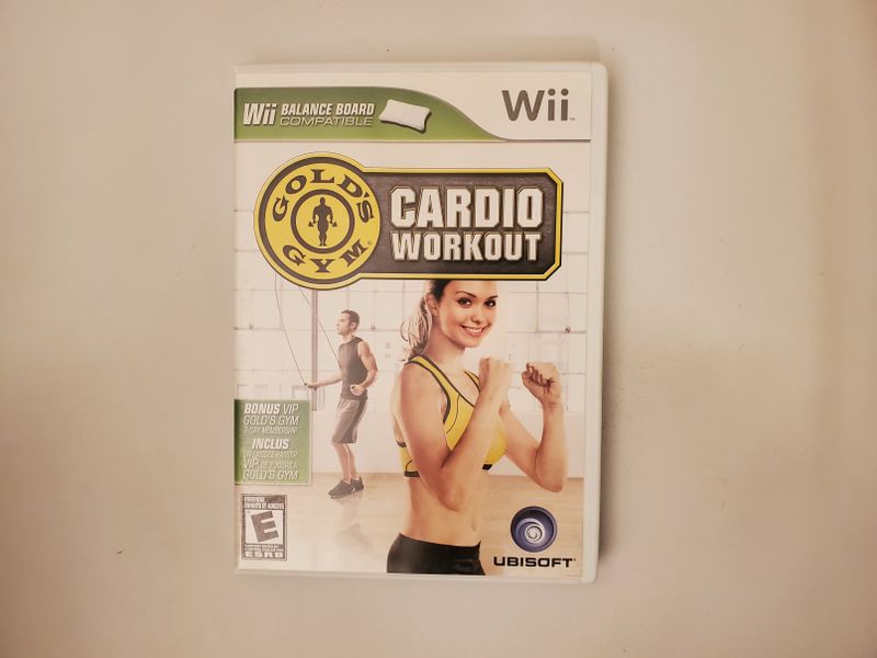 Nintendo Wii Gold's Gym Cardio Workout video game