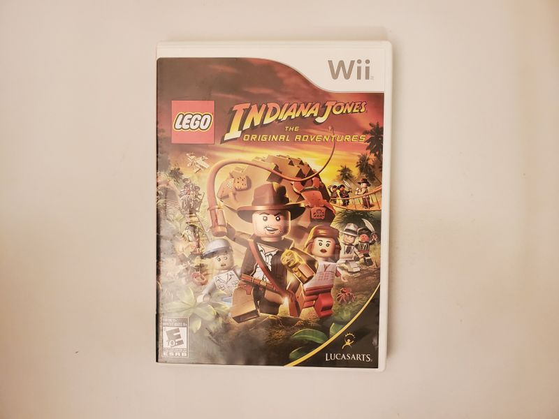 Nintendo Wii Lego Indiana Jones The Original Adventures video game