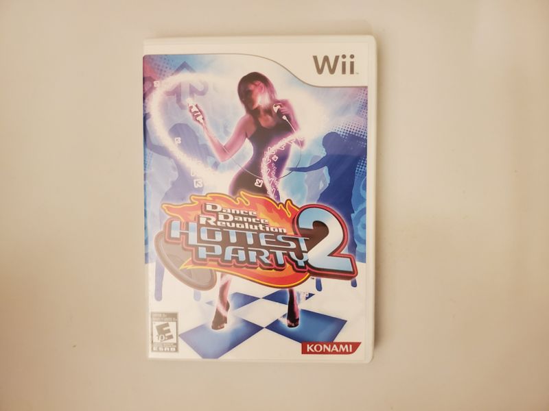 Nintendo Wii Dance Dance Revolution Hottest Party 2 video game