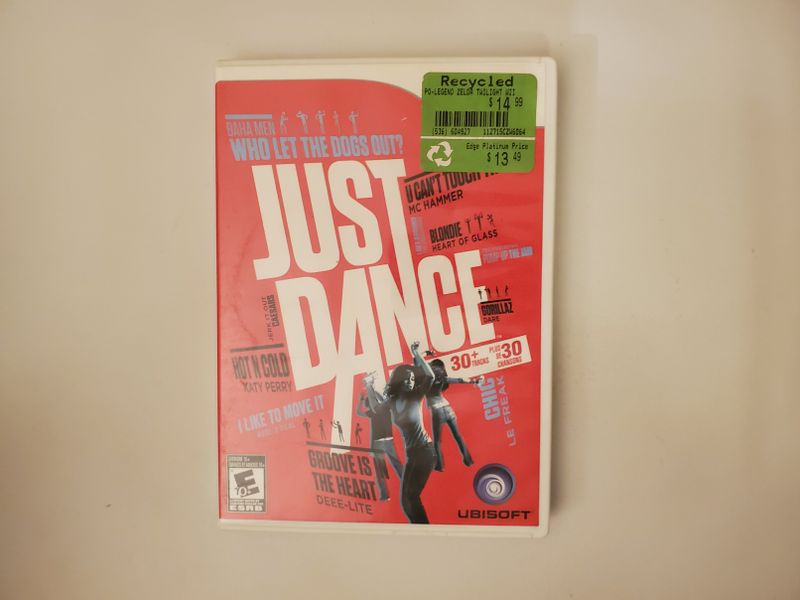 Nintendo Wii Just Dance video game