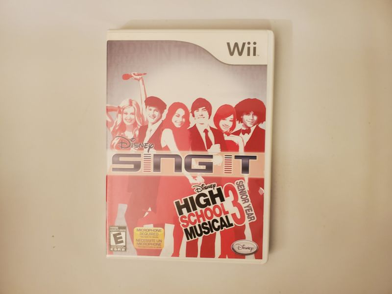 Nintendo Wii Disney Sing It: High School Musical 3 - Senior Year video game