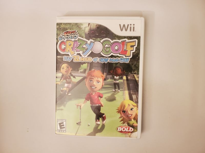 Nintendo Wii Kidz Sports: Crazy Golf video game