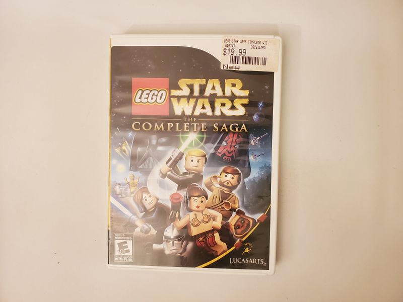 Nintendo Wii Lego Star Wars The Complete Saga video game