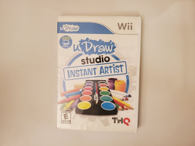 Nintendo Wii uDraw Studio Instant Artist video game