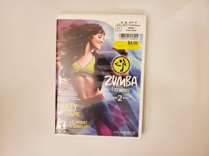 Nintendo Wii Zumba Fitness 2 video game