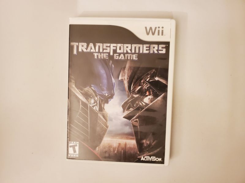 Nintendo Wii Transformers The Game video game