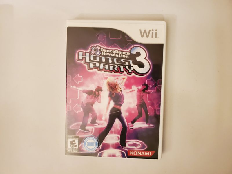 Nintendo Wii DanceDanceRevolution Hottest Party 3 video game