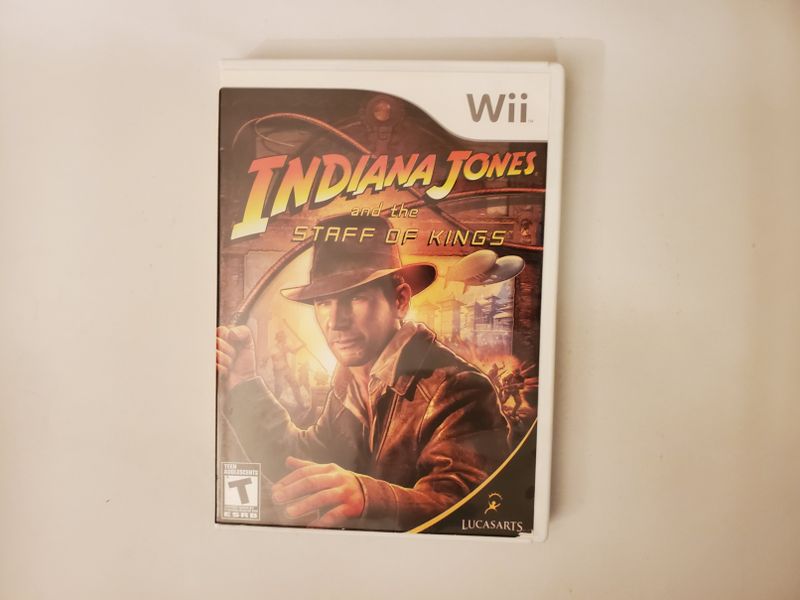 Nintendo Wii Indiana Jones and the Staff of Kings video game