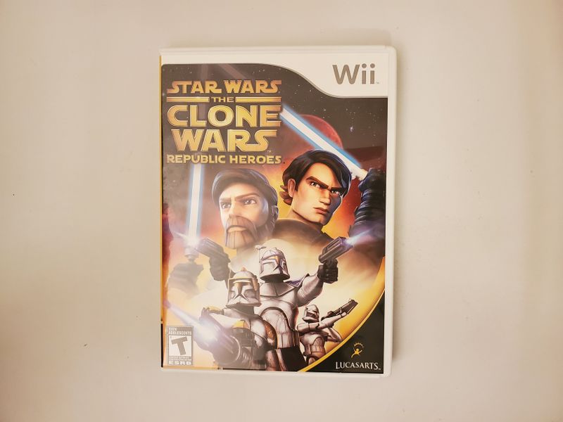 Nintendo Wii Star Wars The Clone Wars Republic Heroes video game