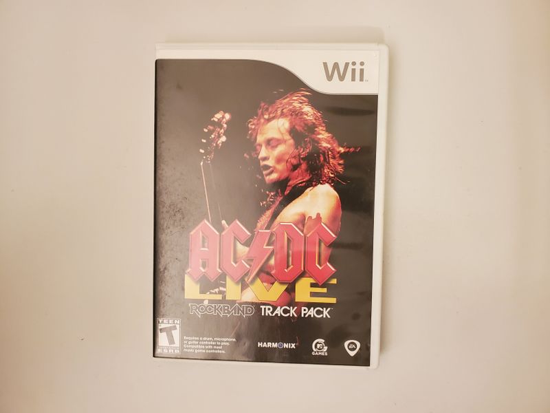 Nintendo Wii AC/DC Live: Rock Band Track Pack video game