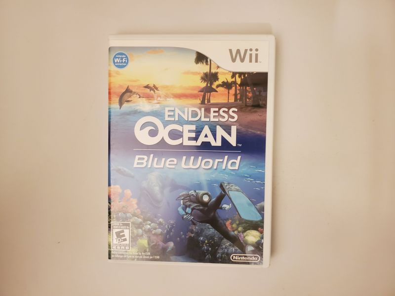 Nintendo Wii Endless Ocean Blue World video game