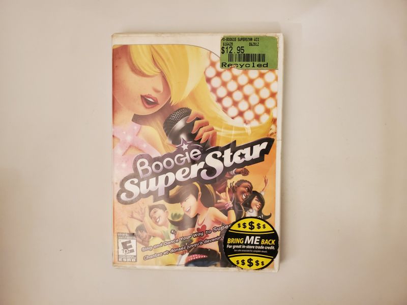 Nintendo Wii Boogie SuperStar video game