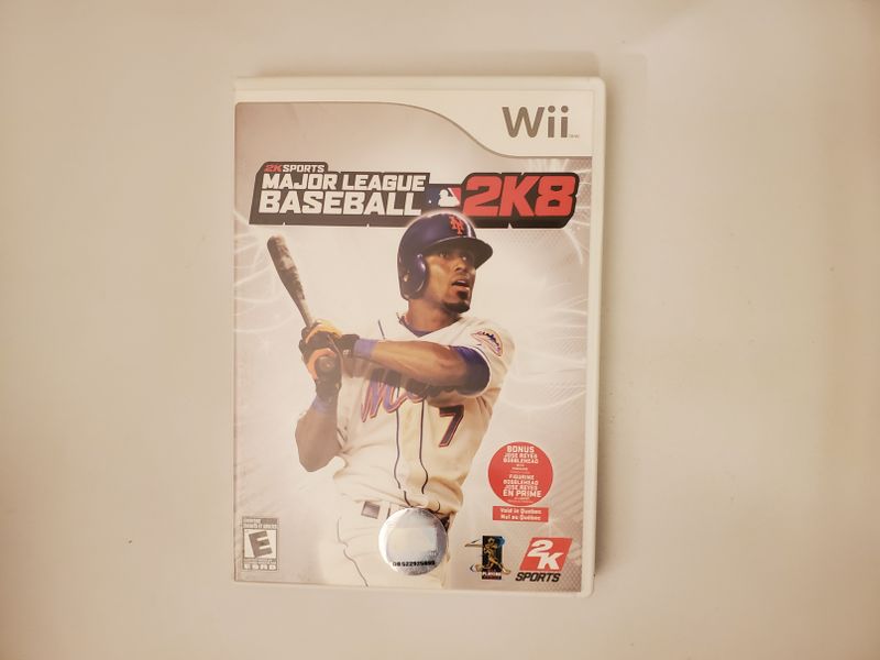 Nintendo Wii Major League Baseball 2K8 video game