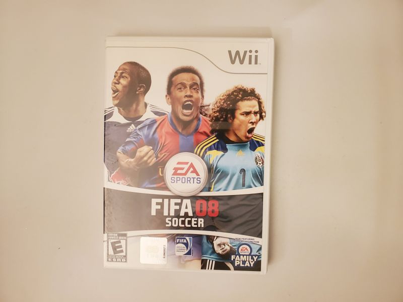 Nintendo Wii FIFA 08 Soccer video game