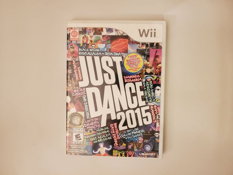 Nintendo Wii Just Dance 2015 video game