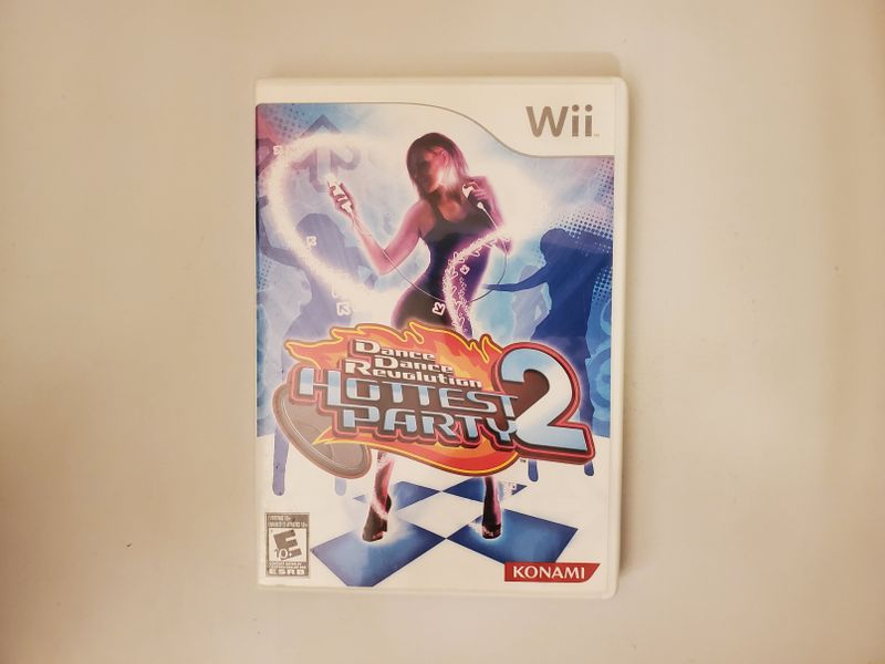 Nintendo Wii Dance Dance Revolution Hottest Party 2 video game