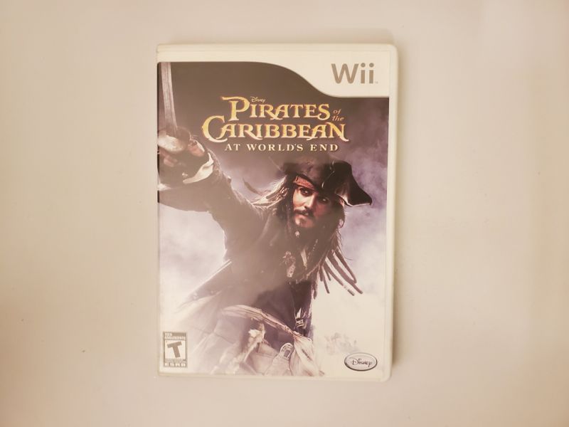 Nintendo Wii Pirates of the Caribbean At World's End video game