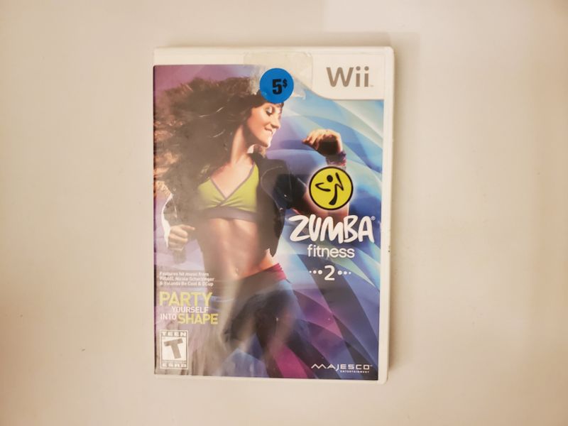 Nintendo Wii Zumba Fitness 2 video game