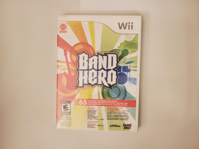 Nintendo Wii Band Hero video game