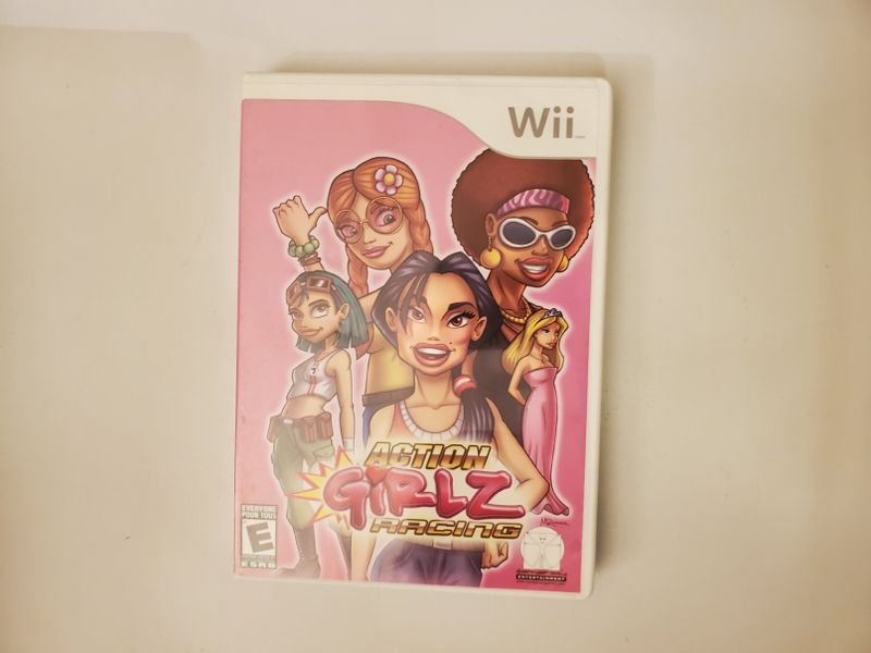 Nintendo Wii Action Girlz Racing video game