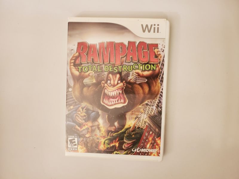 Nintendo Wii Rampage: Total Destruction video game