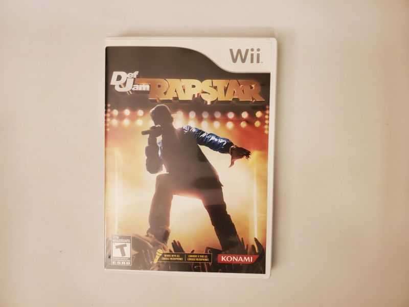 Nintendo Wii Def Jam Rapstar video game