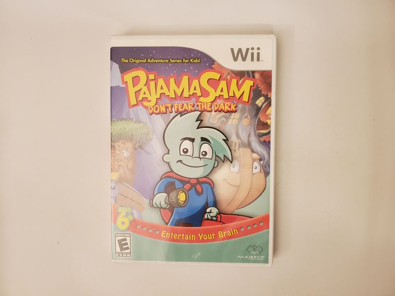 Nintendo Wii Pajama Sam: Don't Fear the Dark video game