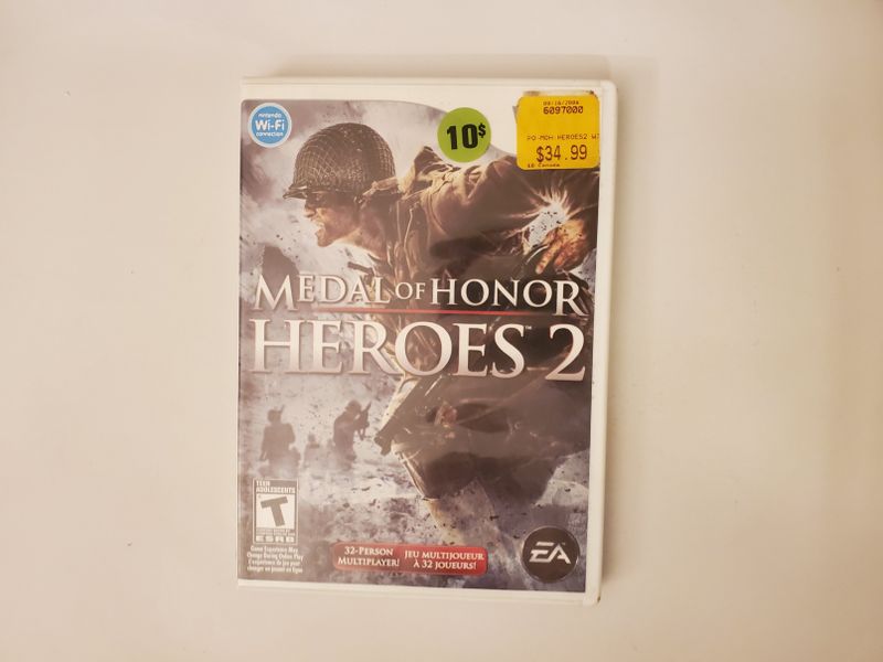 Nintendo Wii Medal of Honor Heroes 2 video game