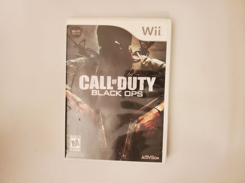Nintendo Wii Call of Duty: Black Ops video game