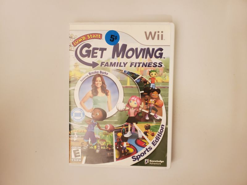 Nintendo Wii JumpStart: Get Moving Family Fitness video game