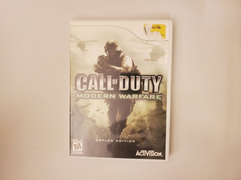 Nintendo Wii Call of Duty: Modern Warfare Reflex Edition video game