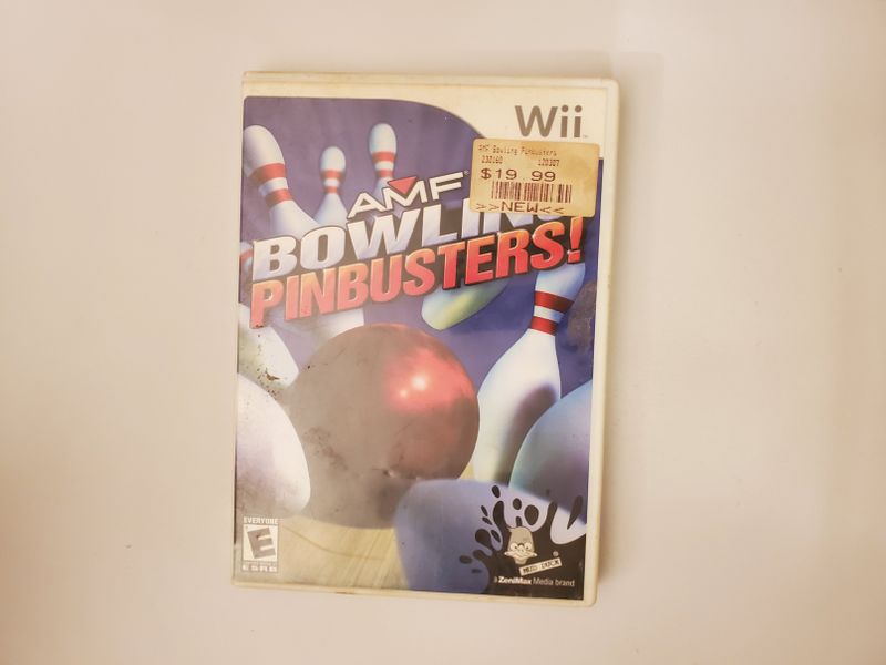 Nintendo Wii AMF Bowling Pinbusters! video game